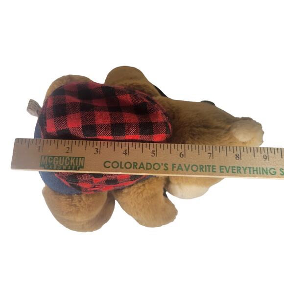 1986 Teddy Bear Plush Belt Shoulder Bag Fanny Pack Collectible Musical Wind-Up - Picture 13 of 15